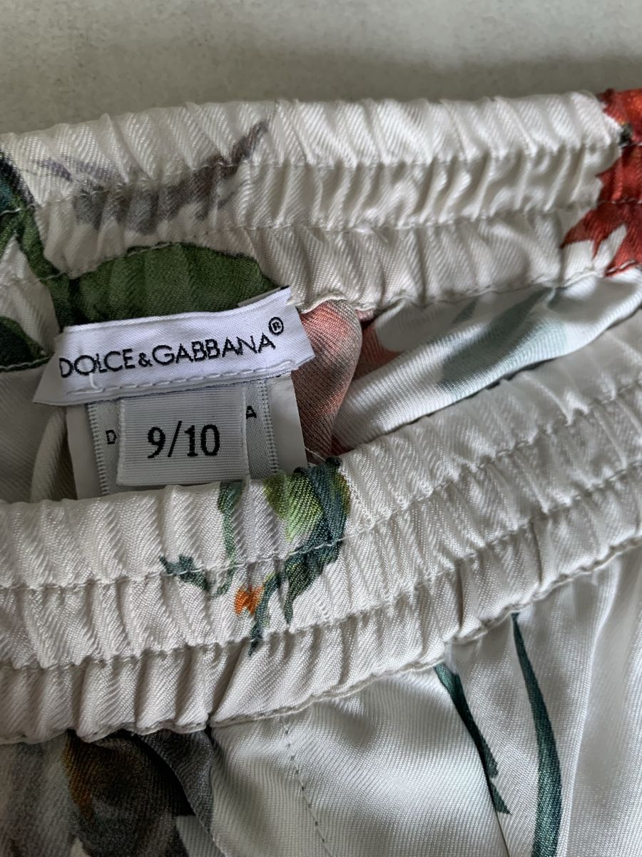 Dolce & Gabbana Pantaloni: Dolce & Gabbana Seiden Hose – Usato da Birmensdorf ZH venduto da sil_ww8c 2