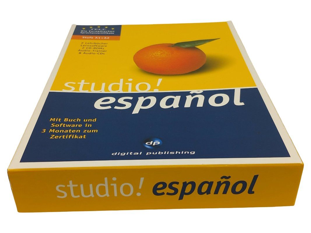 Bücher: TELC "studio! español" Lehrbücher mit Lernsoftware – Gebraucht aus Hünenberg von Restwert_Zug 1
