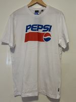 Pepsi T-Shirt Originale Bianca Nuova con Cartellino Taglia L