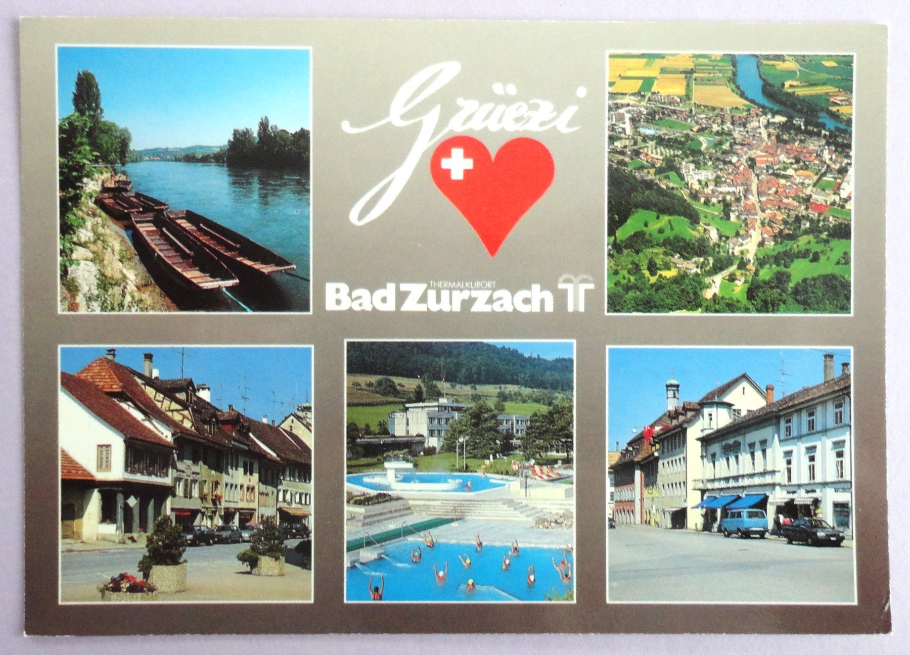 Cartoline postali: Zurzach - Thermalkurort – Usato da Fétigny venduto da Billy2miny