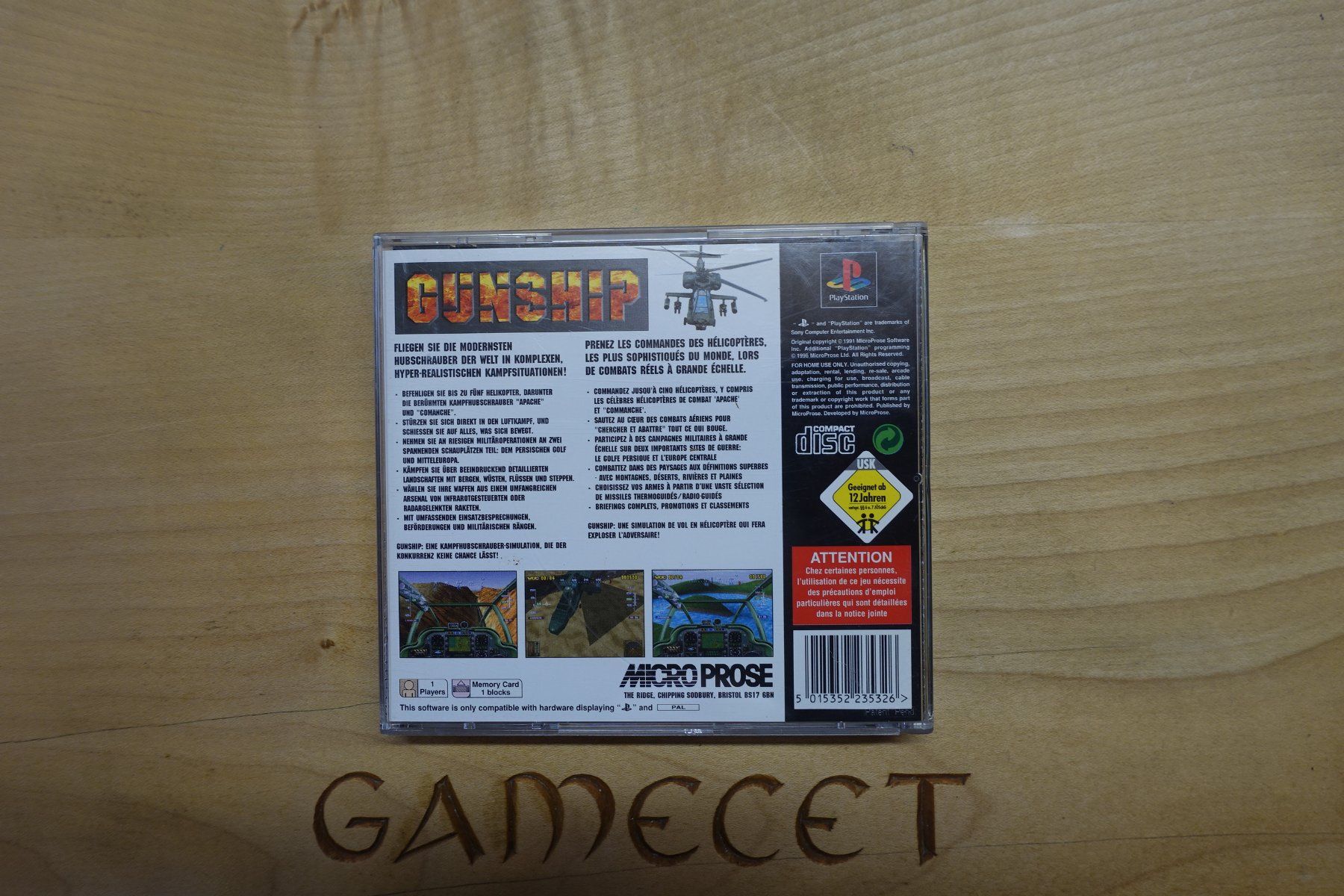 Sony Giochi: Gunship – Usato da Steinach venduto da Gamecet 2