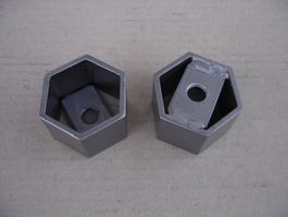 Adapter AM43512/1 zu Aebi Anbauflansch AM9 AM18 Motormäher