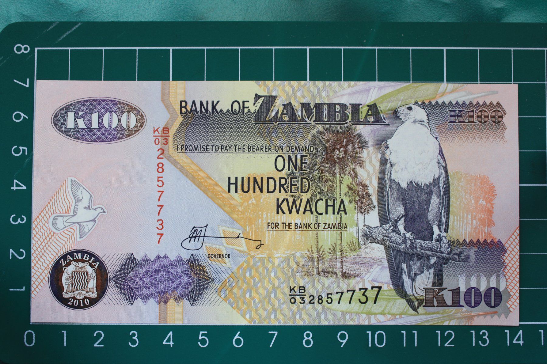 Banconote: banknote zambia 100 kwacha 2010 – Nuovo (secondo la descrizione) da Laupen BE venduto da Gufi57