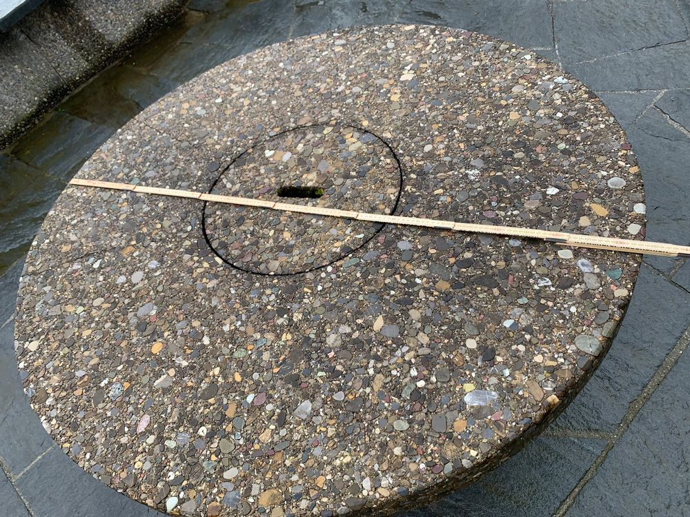Steintisch Garten rund Kaufen auf Ricardo