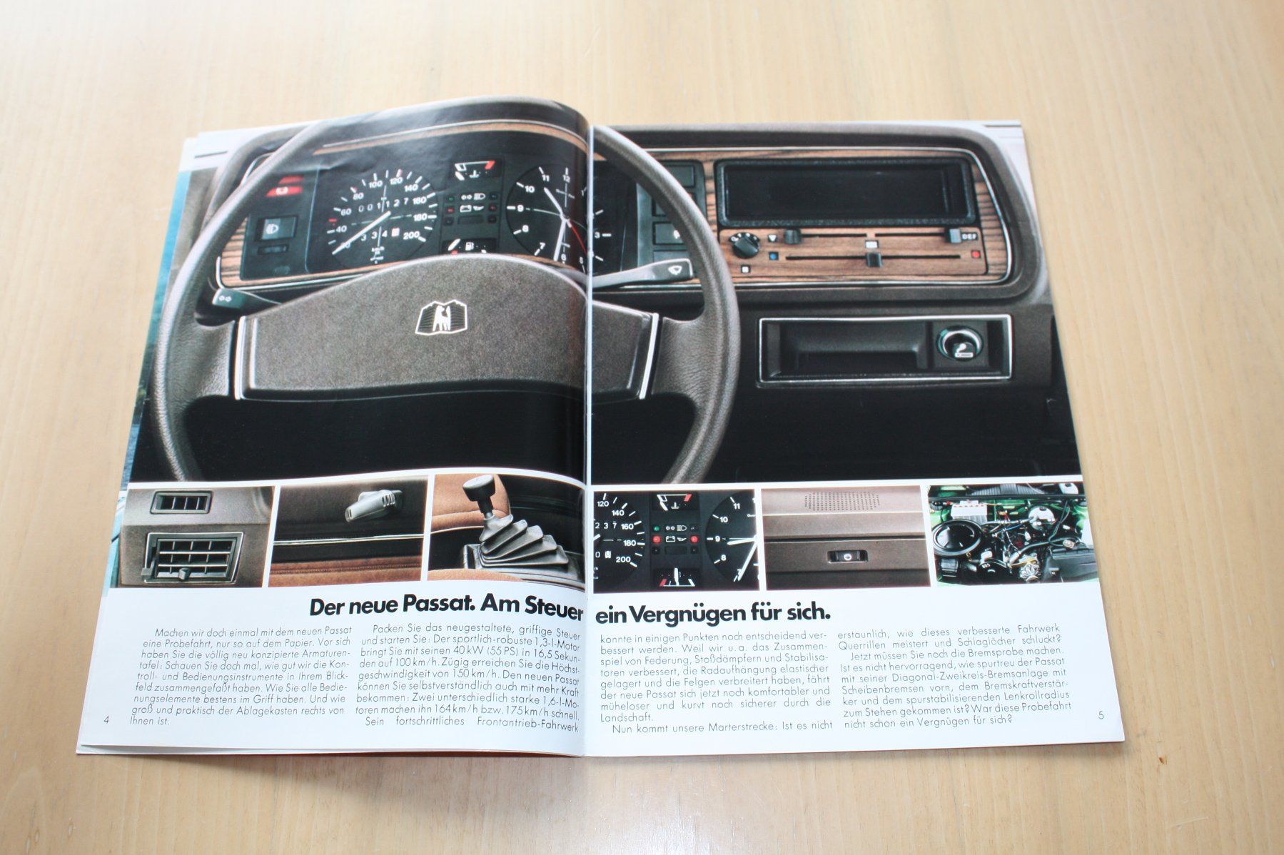 VW Dokumente: VW Passat Prospekt 8/1977 – Gebraucht aus Wikon von erwin400 2