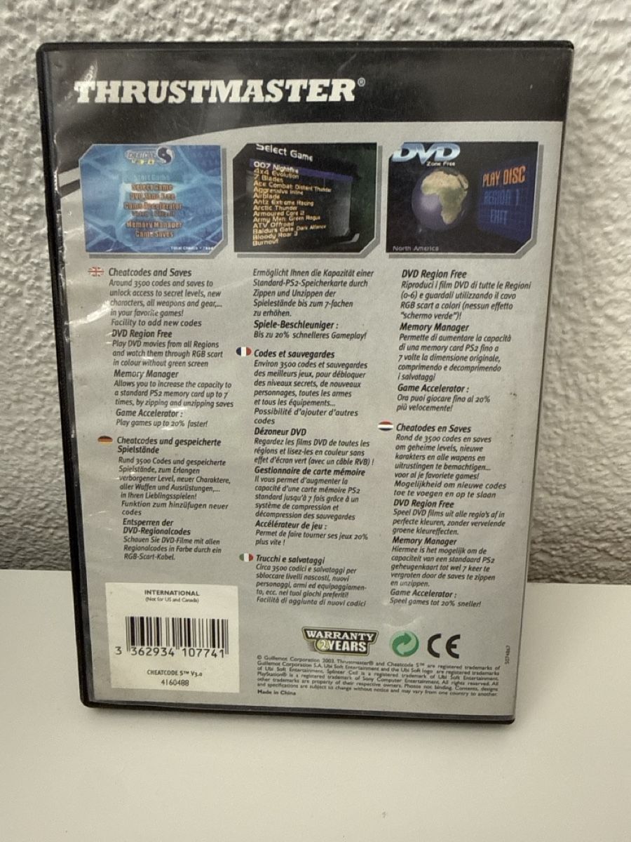 Sony Spiele: Cheat code 3.0 ps2 – Gebraucht aus Plasselb von val_6dkn 1