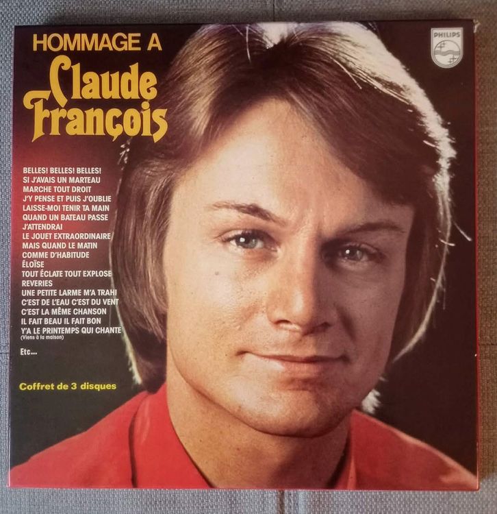 Claude François – Hommage À Claude François / Box 3 x vinyl (D'occasion ...