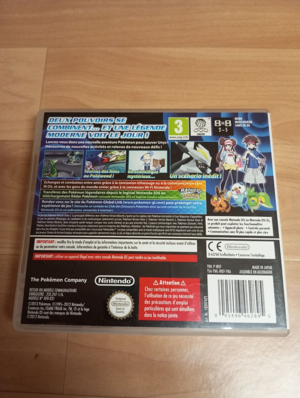Pokémon Giochi: Pokémon version noire 2 Nintendo DS – Usato da Cottens FR venduto da magnius01 2