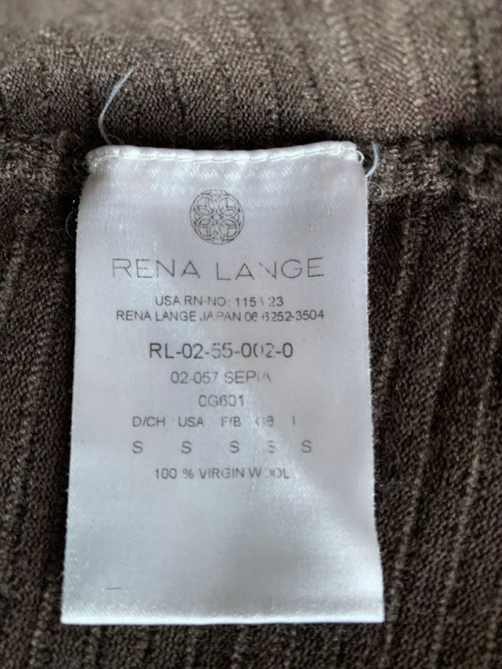 Maglioni & Felpe: RENA LANGE: Braunmelierter Luxus-Pullover, S – Usato da Luzern venduto da designluzern 9