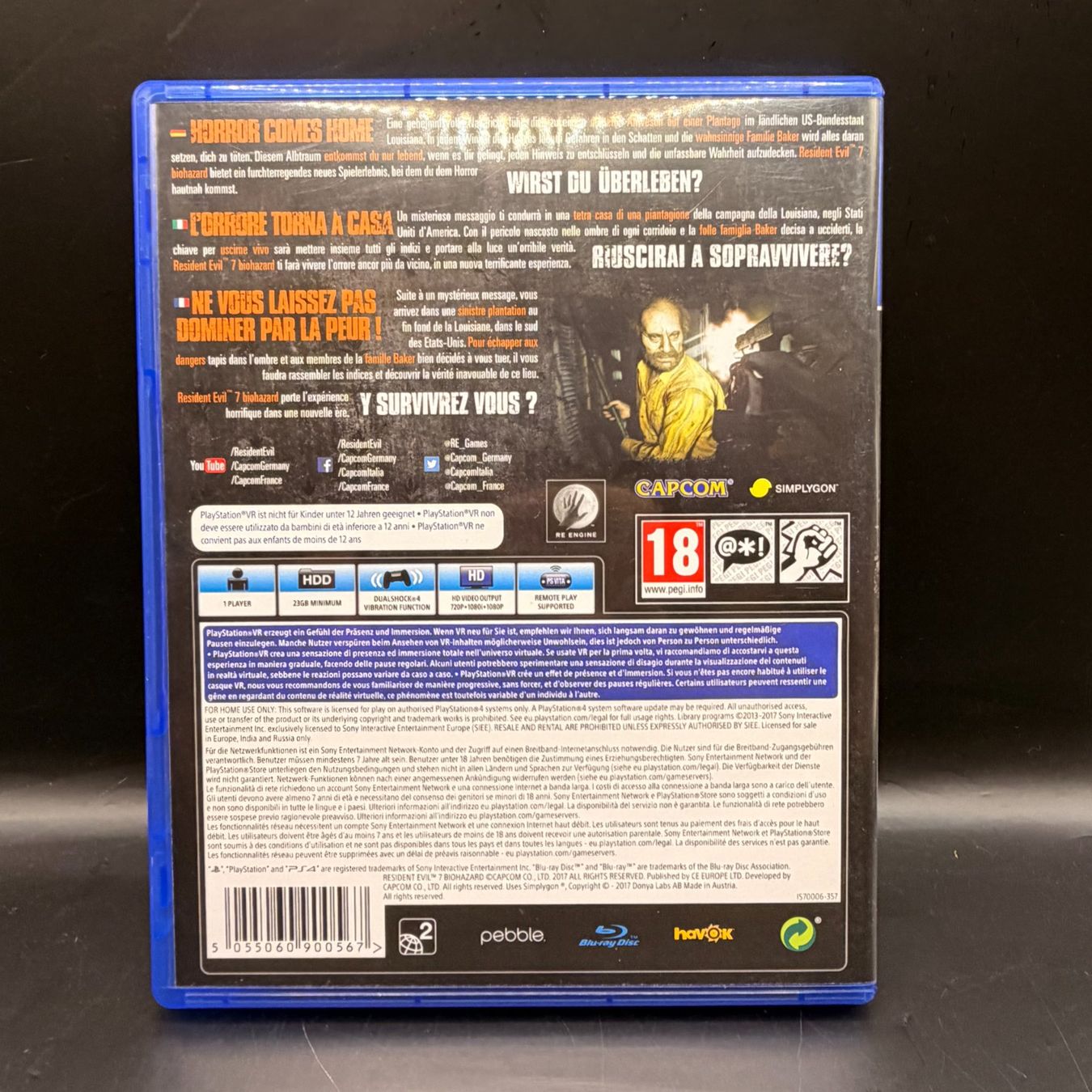 Sony Jeux: Resident Evil 7 Biohazard PS4 – D'occasion à Düdingen par Nerdworld 1