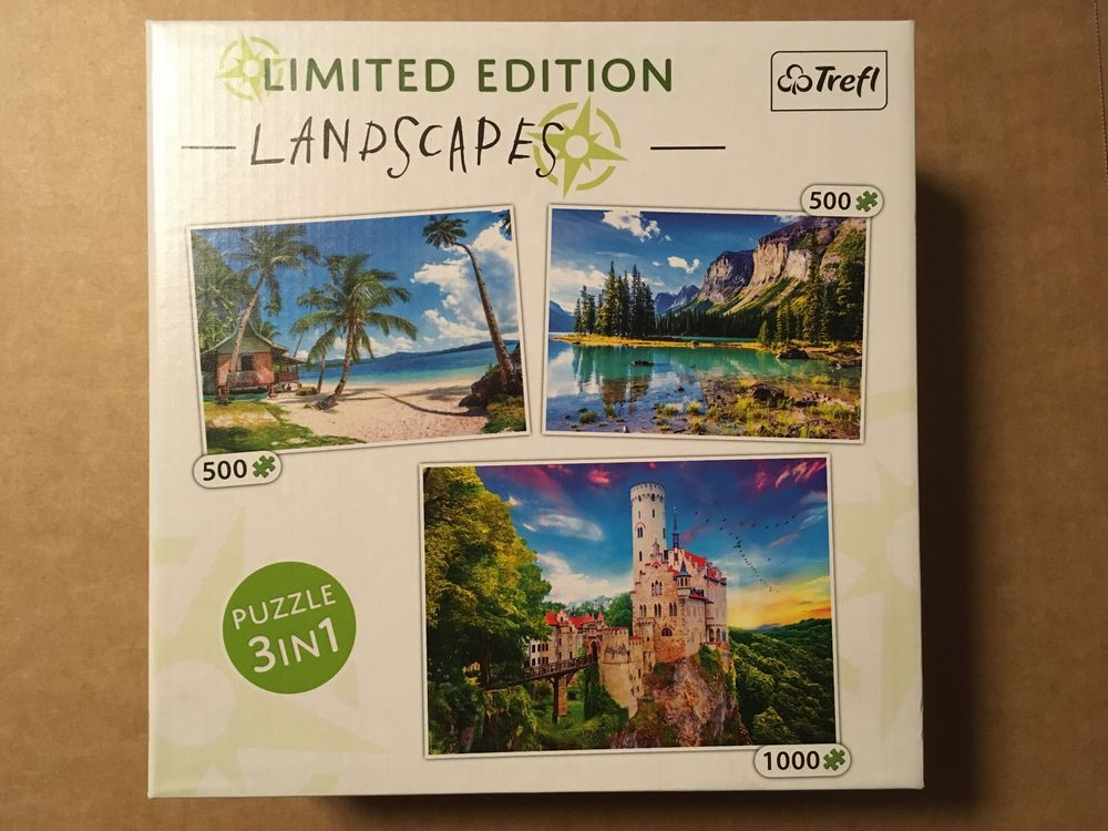 3 in 1 Trefl Puzzle Limited Edition Landscapes (Gebraucht) in Altdorf ...