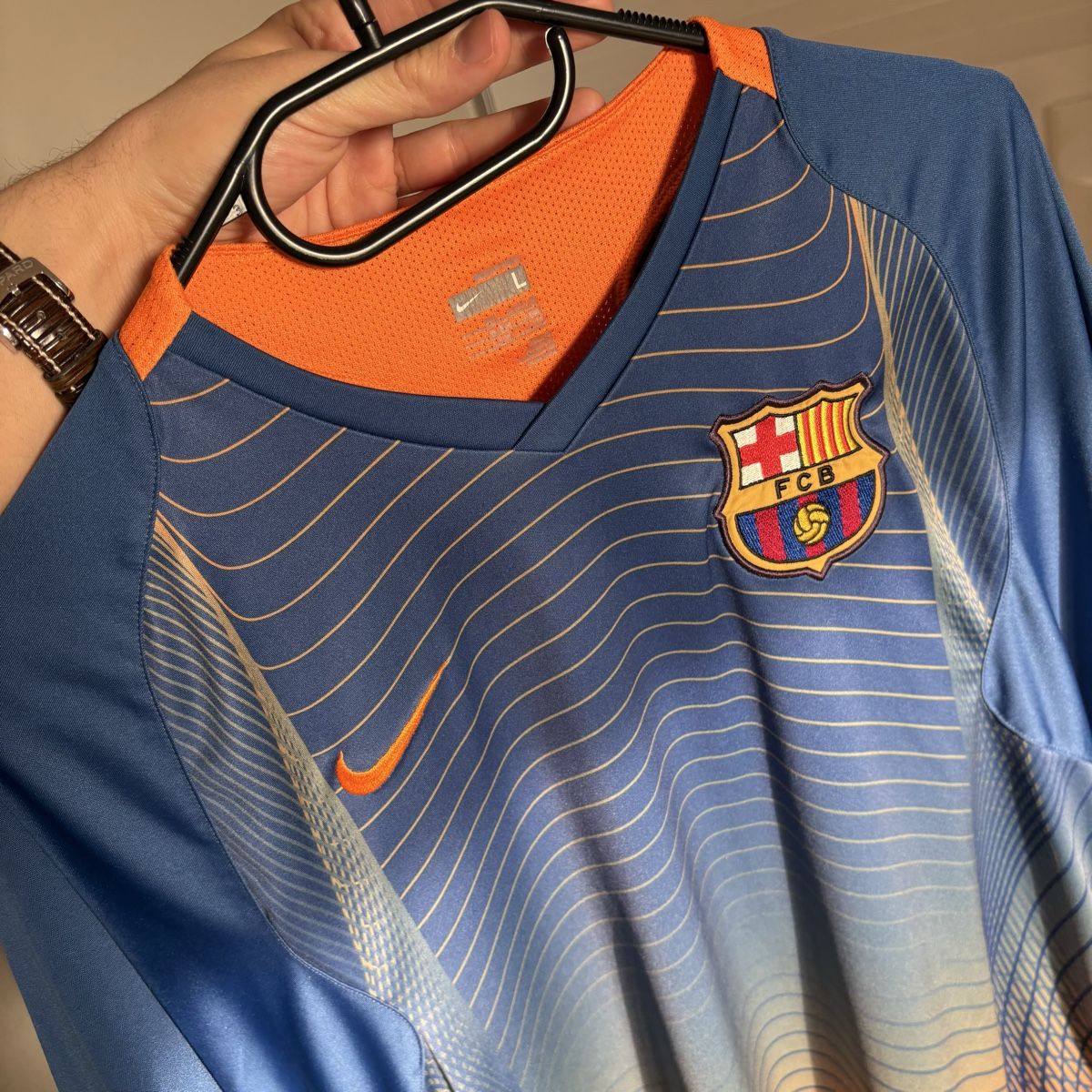 Nike Canottiere & Pantaloni: Fc Barcelona Trikot Total 90 Training – Usato da Winterthur venduto da LaBodega 8