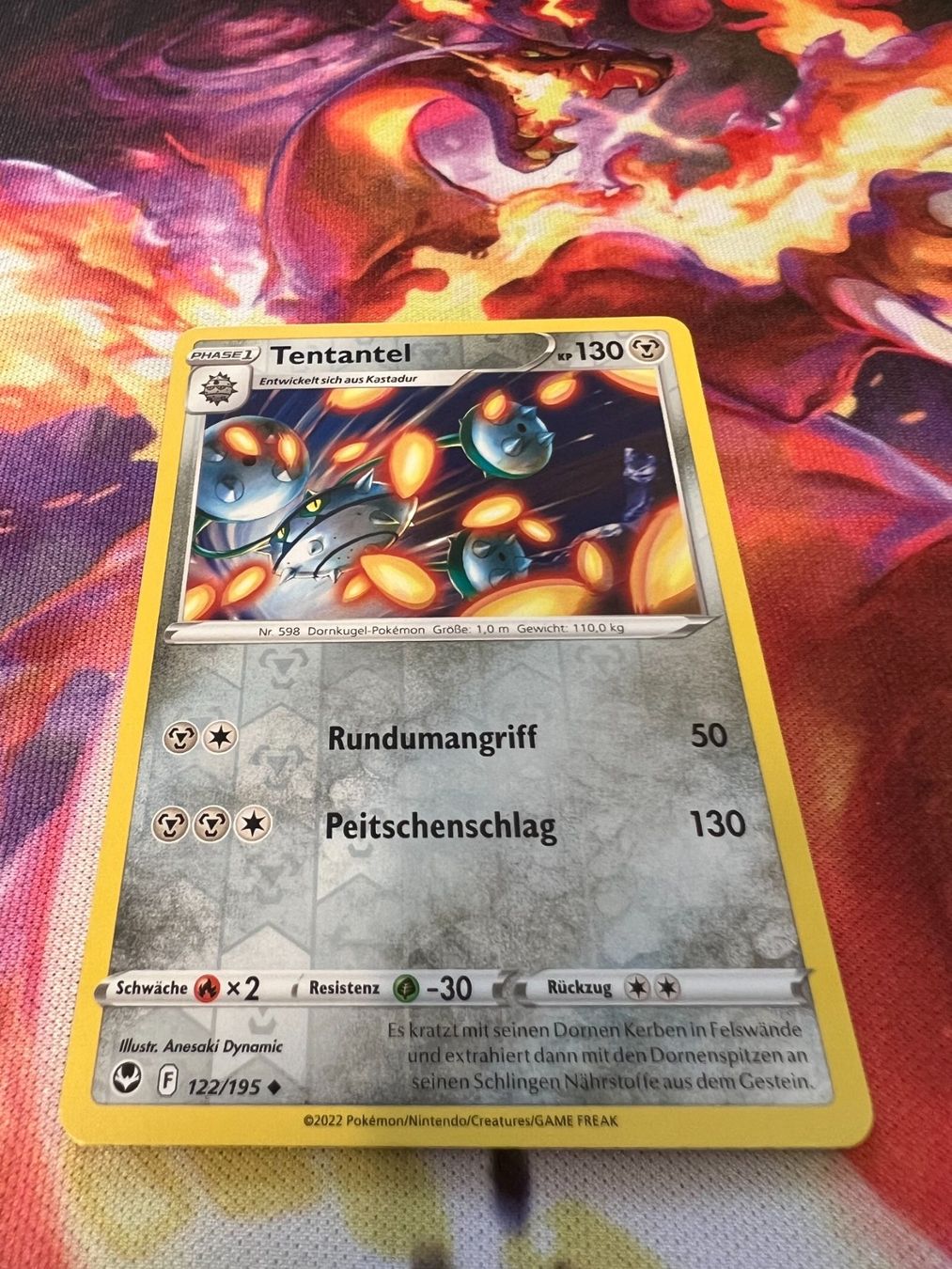 Pokémon Carte collezionabili: Tentantel (SIT 122) / Reverse Holo / Silberne Sturmwinde – Nuovo (secondo la descrizione) da Bülach venduto da CherryBlu