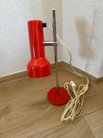 Retro Tischlampe orange