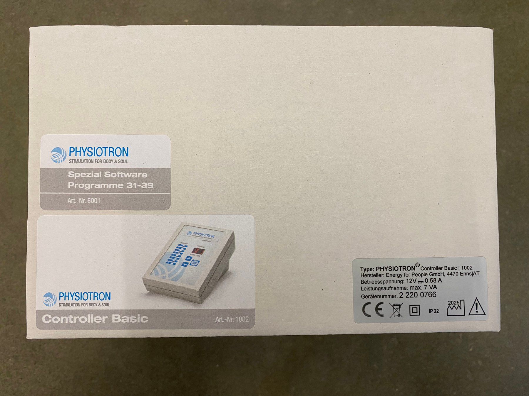 Appareils médicaux: 🔴  PHYSIOTRON® Mattenapplikator + Controller Basic /039B – Neuf avec emballage d'origine à Zürich par LUIS-B 3
