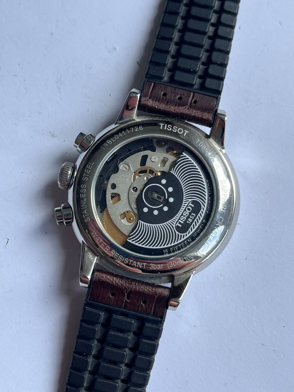 Tissot Orologi: Tissot Automatic Chronograph – Difettoso da Worblaufen venduto da chronyves 1
