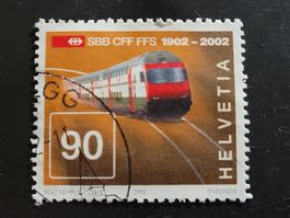Timbre CH 2002 (12. III.) N° 1048 - InterCity 2000 - CFF/SBB