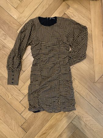 Robe à carreaux Zara