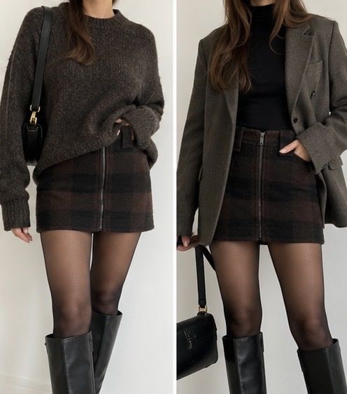Ganni Gonne: GANNI Checked Wool-Blend Minirock – Nuovo (secondo la descrizione) da Zürich venduto da di_archive 2