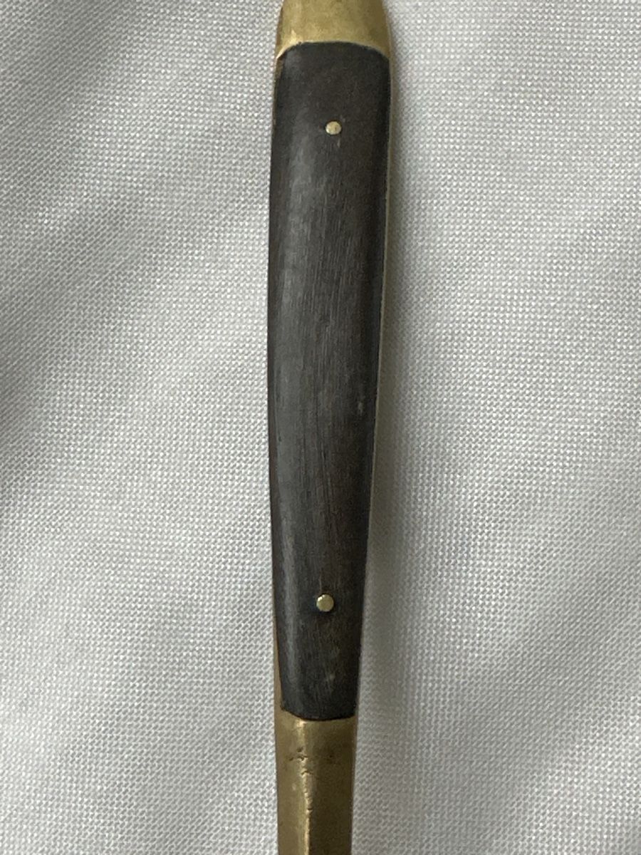 Cucchiai: Messing Schöpfkelle mit Holzgriff Vintage 25cm – Usato da Zürich venduto da Chaeffeler 4