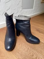 Elegante San Marina Leder-Stiefeletten