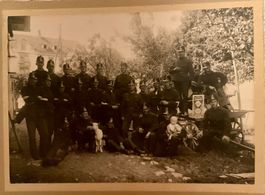 Militär, Gruppenfoto, Tschacko,  Gross-Foto