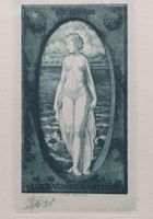 Exlibris Hanns Bastanier - Original Radierung 1920