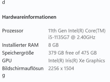 Microsoft Notebooks: Microsoft Surface Laptop 4 (Model 1950:1951 i5) – Gebraucht aus Liestal von Schaf5 4