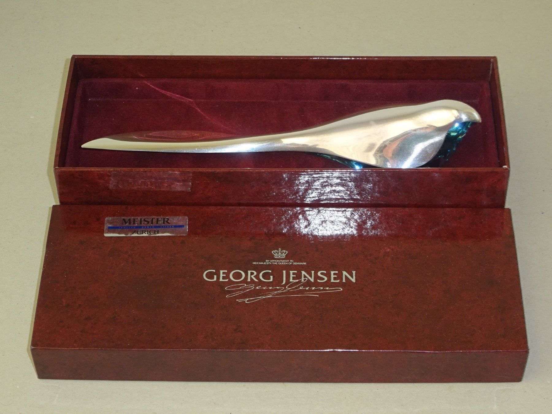 Statuette: Brieföffner / Georg Jensen / echt Silber – Usato da Esslingen venduto da eintagammeer 2