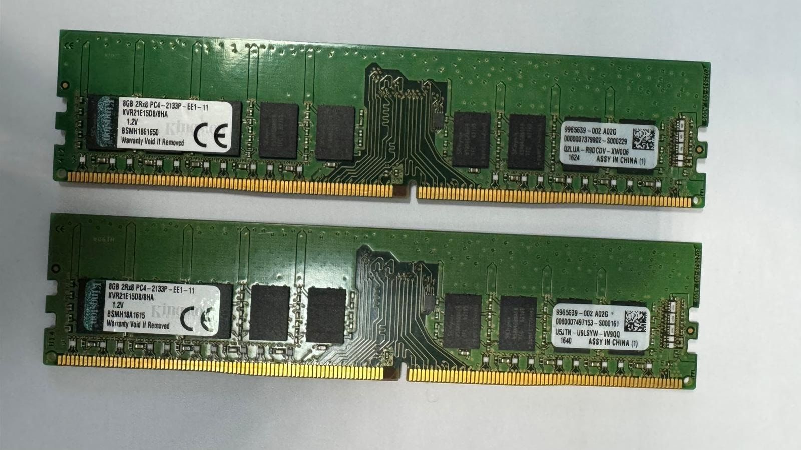 Guinzagli & Collari: Kingston 2x 8GB DDR4-RAM, DIMM – Usato da Dagmersellen venduto da Purppetz