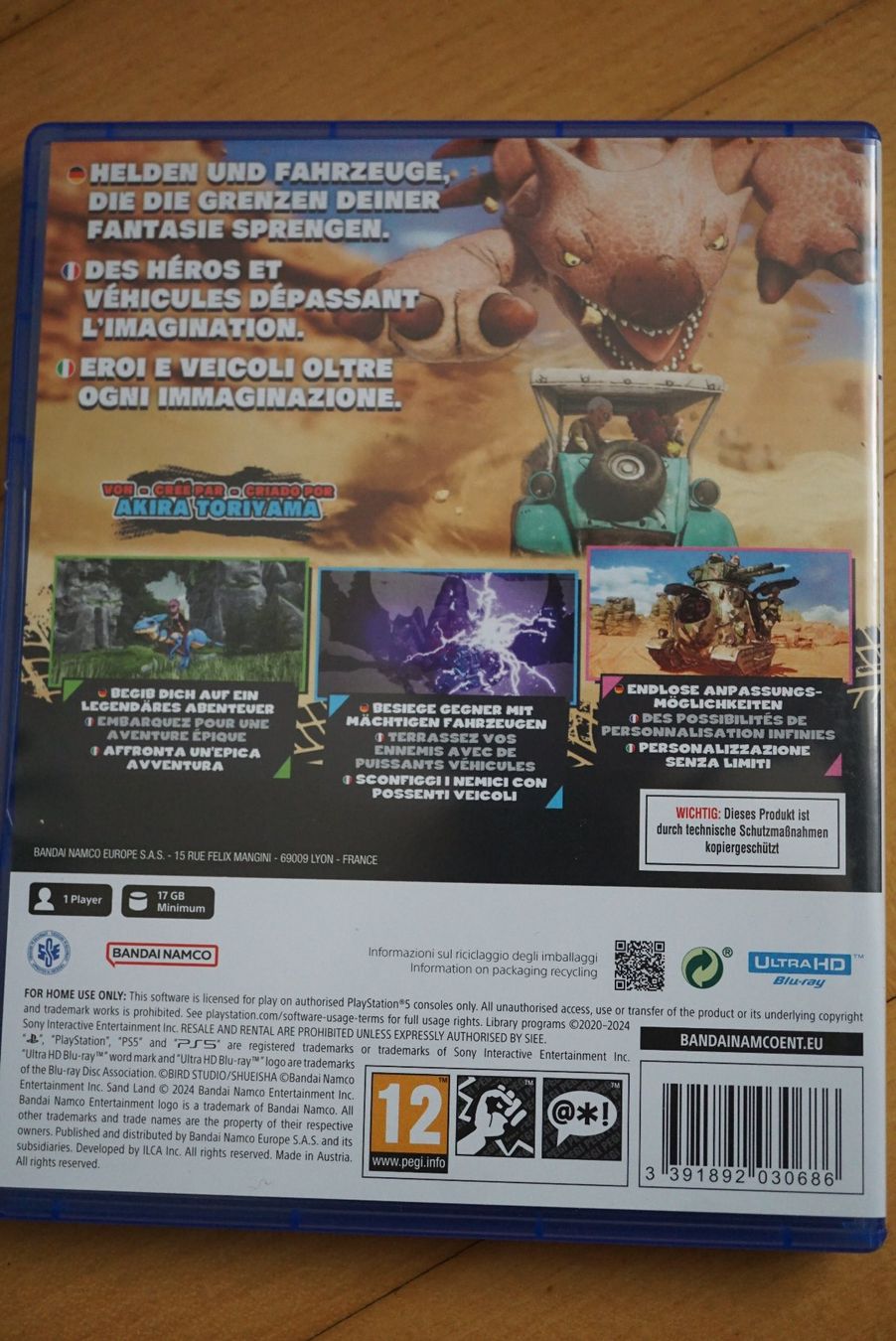 Giochi: * Sand Land * PS5 – Usato da Hochdorf venduto da Aguadulce 3