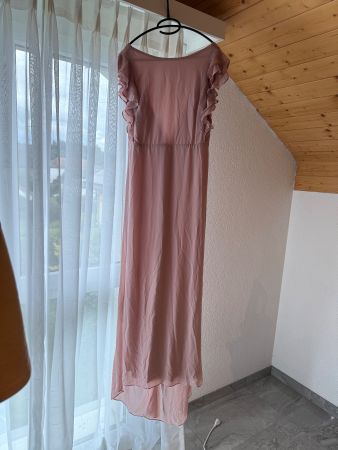 NEU Rosé Hochzeitsgast-Kleid - Grösse 40