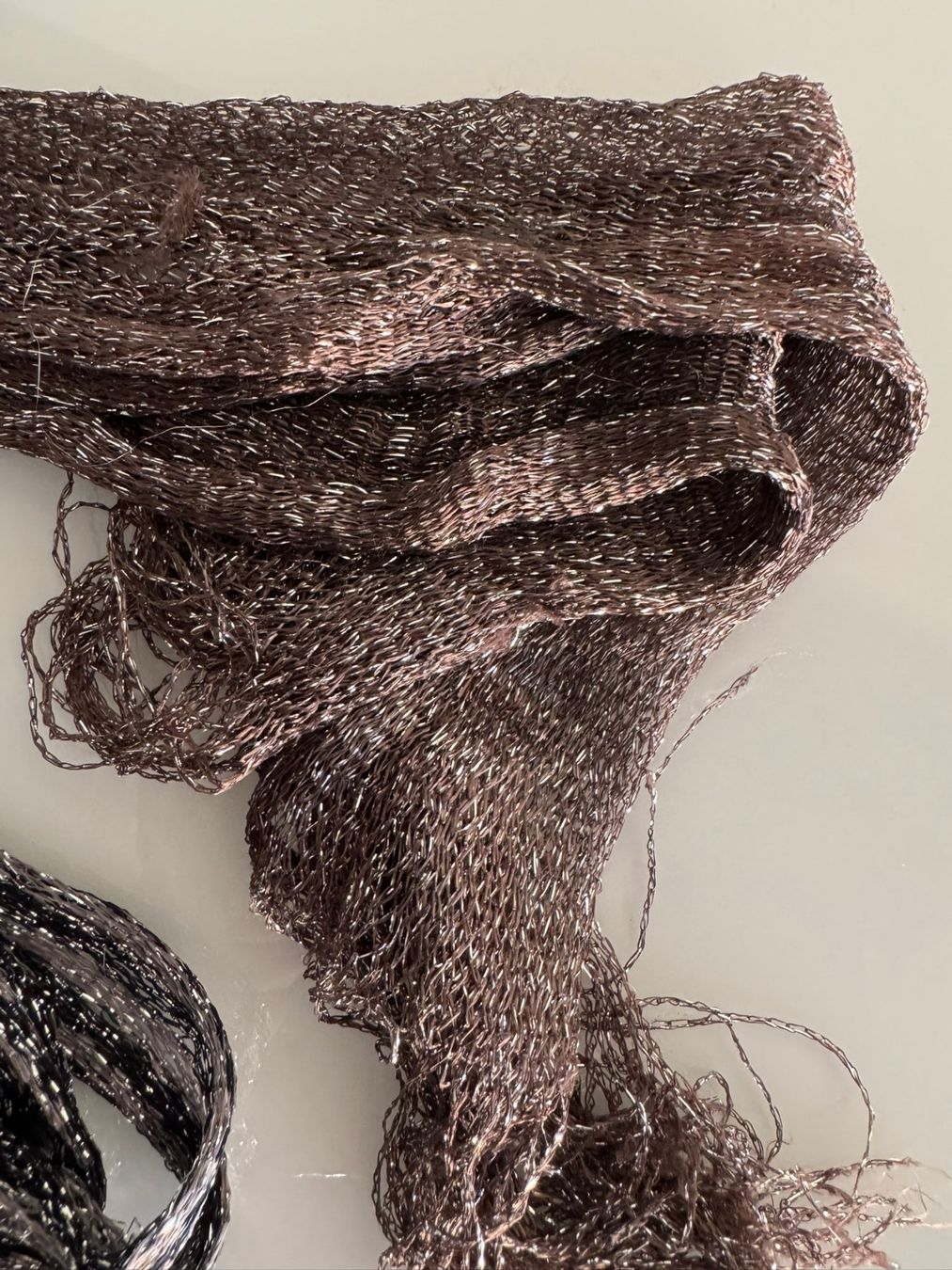 Foulard & Sciarpe: 2 edle Schals mit Glitzerfäden, festlich, neuwertig – Usato da Uhwiesen venduto da mic_kd6g 2