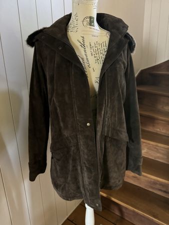 Tolle Wildleder Jacke Grösse 38 neuwertig