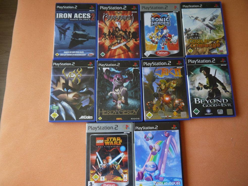 Sammlung 10 Sehr Gute PS2 Spiele Kaufen auf Ricardo