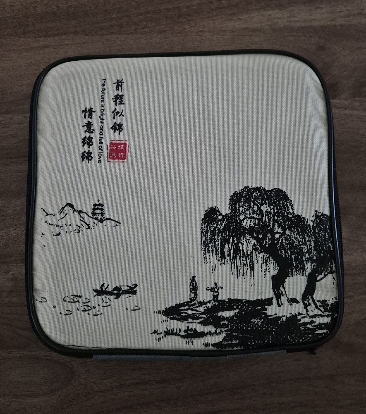 Teekannen: Keramik Tee Set inkl. Tasche – Neu (gemäss Beschreibung) aus Rotkreuz von Carbone_Bijou-Shop 8