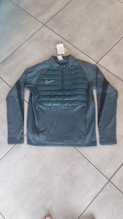 Felpa Nike Therma-FIT verde uomo taglia M nuovo con etichett
