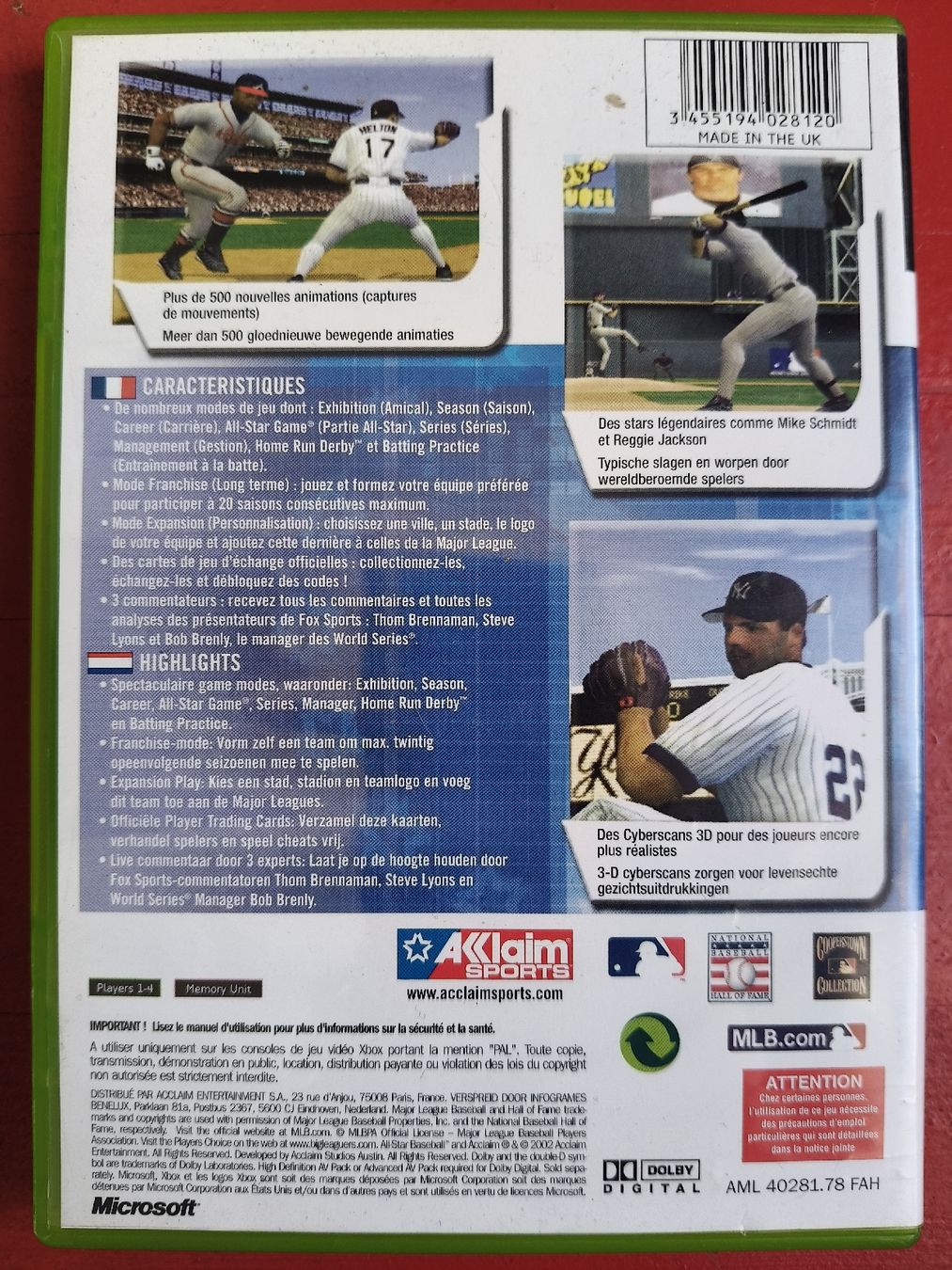 Microsoft Giochi: All-Star Baseball 2003 Xbox – Usato da Pollegio venduto da Isaiaaaa96 1