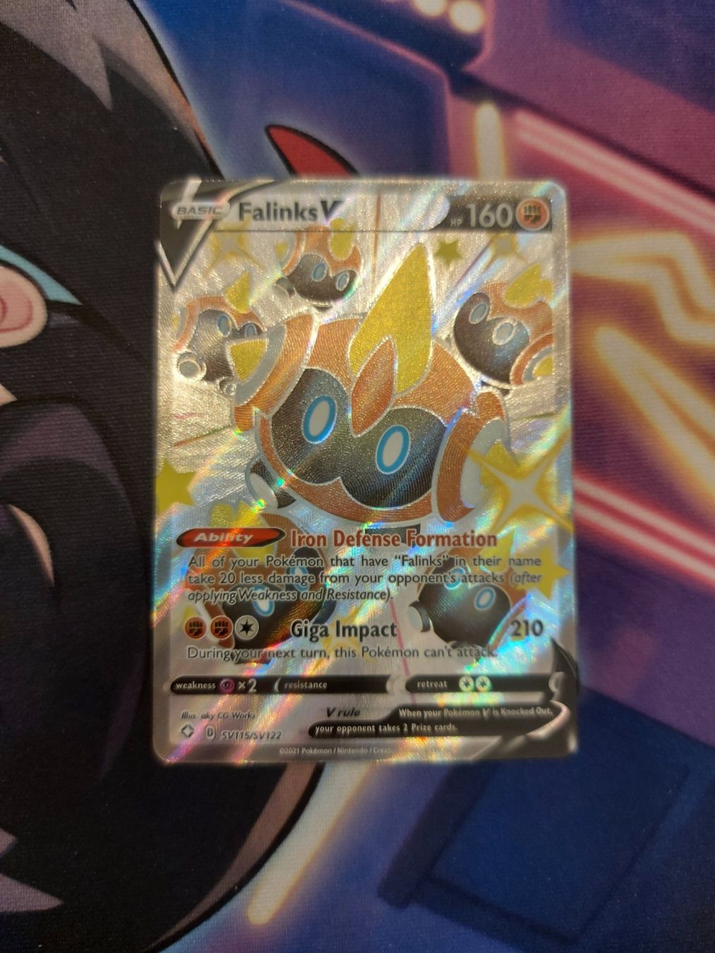Pokémon Cartes à collectionner: Falinks V SV115 Shining Fates EN – D'occasion à Biasca par Sara_Poke123