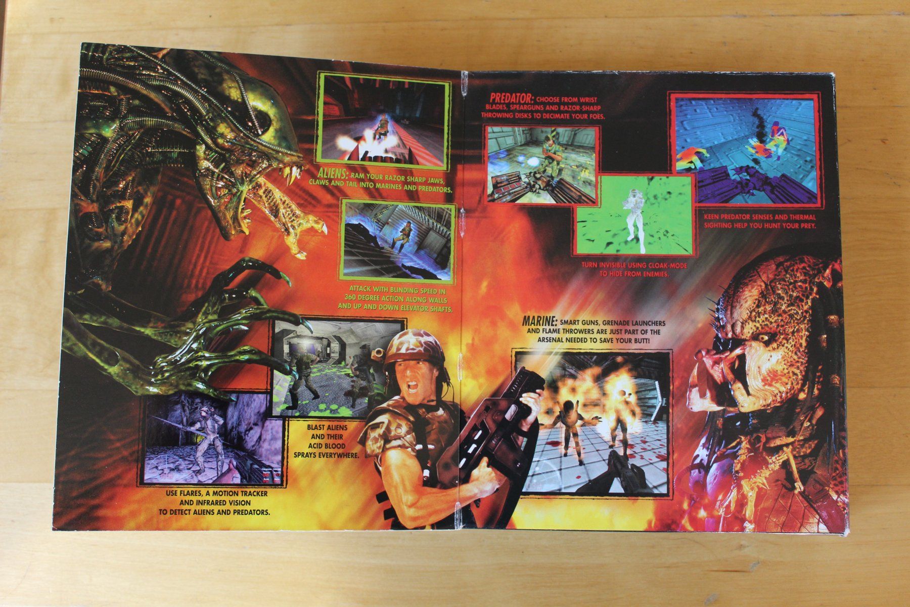 Spiele: Aliens VS Predator PC CD-ROM Big Box Edition US Version – Gebraucht aus Saignelégier von Chocobarde 1