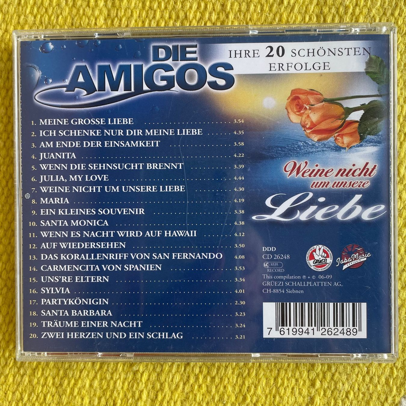 CDs: AMIGOS-IHRE 20 SCHÖNSTEN ERFOLGE – Gebraucht aus Rorschacherberg von CD-Roli 1