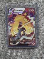 Pikachu VMAX Giga-Volttackle Pokemon Karte neuwertig
