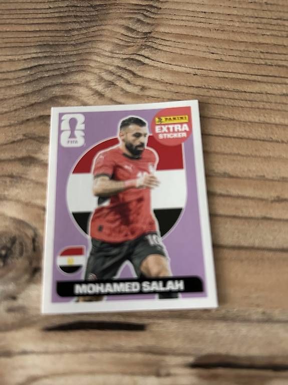Carte collezionabili: Extra sticker panini 2026 Mohamed Salah  – Usato da Meyrin venduto da ton_p9fm