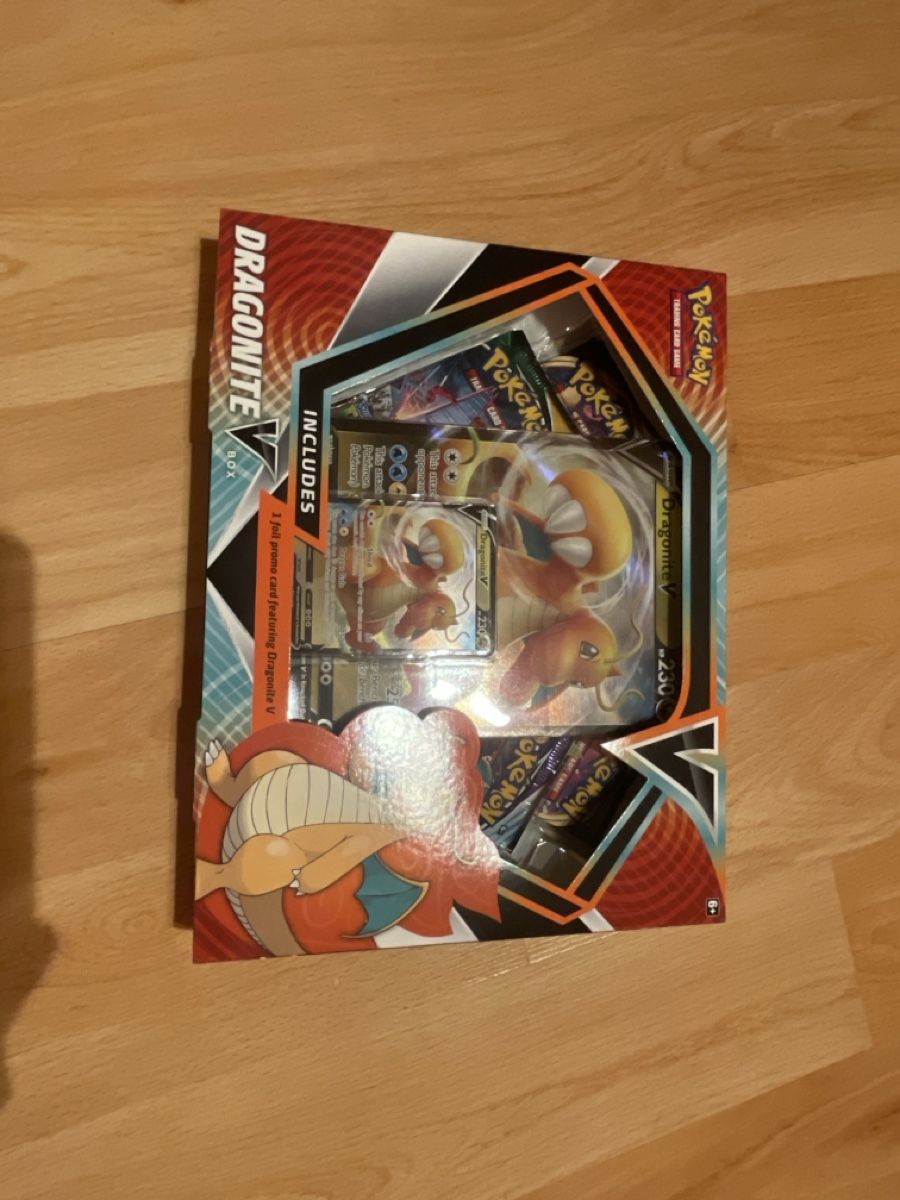 Pokémon Carte collezionabili: Dragonite V Box enthält 1 Evolving Skies Booster – Nuovo e nell'imballaggio originale da Bazenheid venduto da Toulouse12