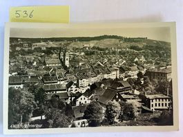 alte Ansichtskarte Winterthur, 1936