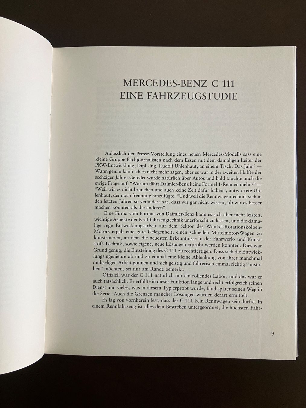 Bücher: Mercedes Benz C-111 – Gebraucht aus Menziken von timbuktu1001 3