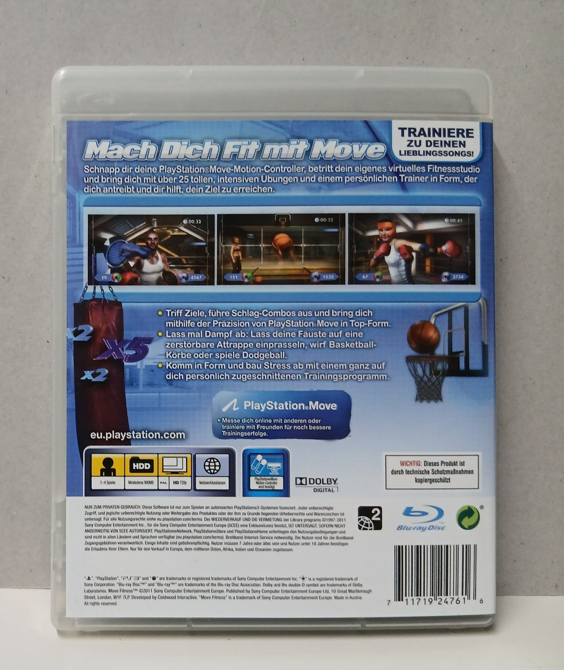Sony Giochi: Move Fitness mach dich Fit   PS3 – Usato da Schüpfheim venduto da Games_Spielkonsolen 3