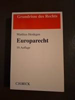 Juristische Bücher, Grundrisse des Rechts, Europarecht