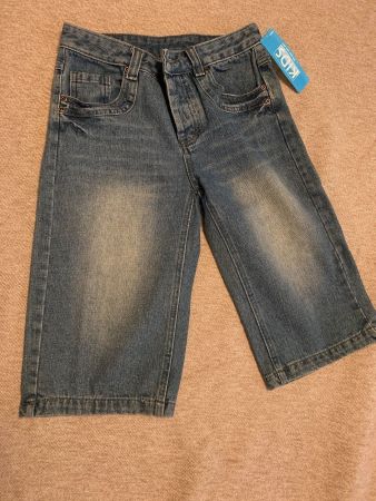 Knaben Jeans Bermudas Gr 152 Neu