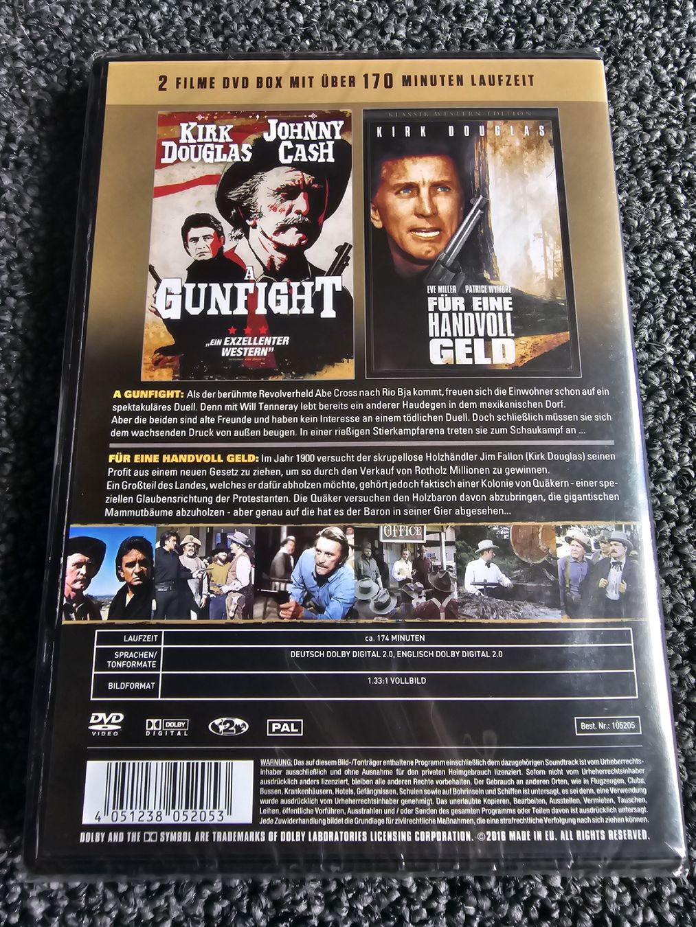 Tutti i DVDs: DVD Box Kirk Douglas Neuverpackt – Nuovo e nell'imballaggio originale da Ruswil venduto da jan_bxl5 1